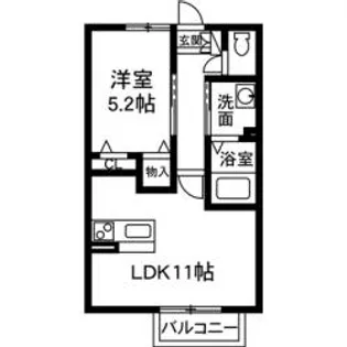 アンビエラ【2階】の間取り