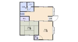 ドリームハイツ【2階】の間取り