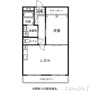 ストーンヒル加納【3階】の間取り