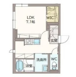シャーメゾン・グラン七日市【1階】の間取り