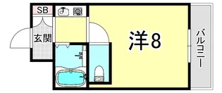 兵庫県神戸市垂水区仲田3【マンション】の間取り