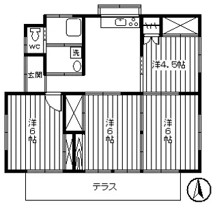 群馬県高崎市新保町【一戸建】の間取り