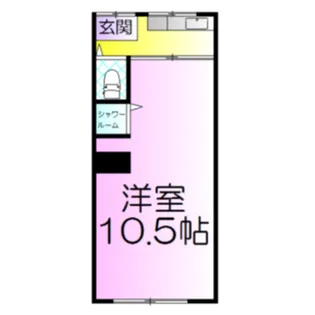山口文化【2階】の間取り