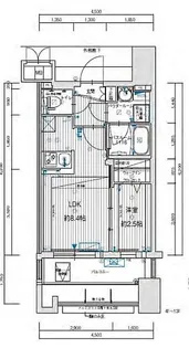福岡県福岡市中央区六本松4【マンション】の間取り