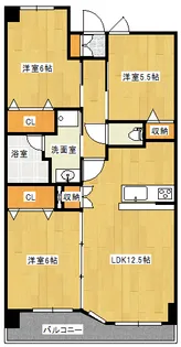 泉ロイヤルタワーST【9階】の間取り