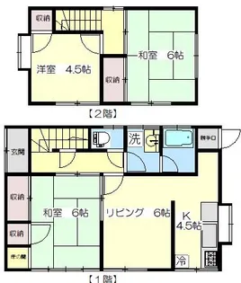 静岡県磐田市今之浦4【一戸建】の間取り