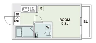 東京都渋谷区代々木5【マンション】の間取り