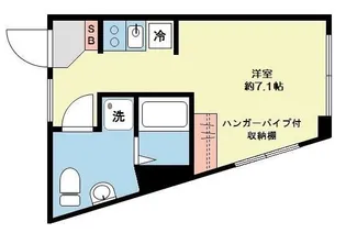 Luna Crescente Gakugeidaigaku【4階】の間取り