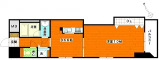 広島県広島市西区三篠町1【マンション】の間取り