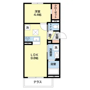 La Eterno【1階】の間取り