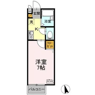 RAPTOR・MIK【1階】の間取り