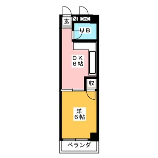 メゾンヨシザワ【3階】の間取り