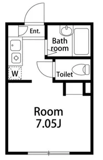 デュオメゾン横濱石川町WEST【1階】の間取り