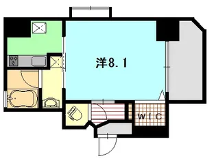 ラペジーブル的場町【2階】の間取り