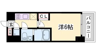 エスリード神戸ハーバークロス【13階】の間取り