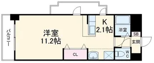 ビリーヴヒルズ【2階】の間取り