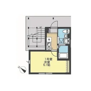 ベイノワール追浜【2階】の間取り
