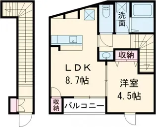 Prezia福田【2階】の間取り