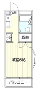 シャトルK【1階】の間取り