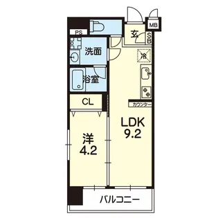 KOHEN No.3ビル【7階】の間取り