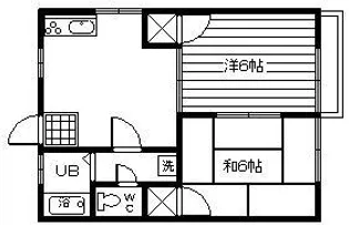 ポテトハウスII【2階】の間取り