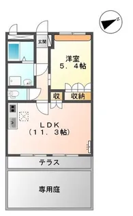 ティンカー・ベル【1階】の間取り