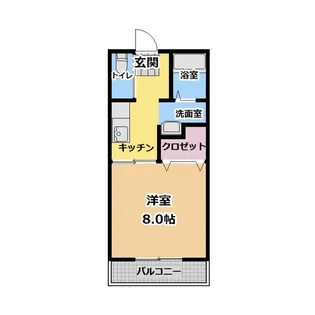 カナールASAMI Part1【1階】の間取り