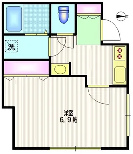東京都世田谷区桜新町2【マンション】の間取り