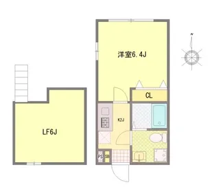 アザーレプラネ座間【1階】の間取り