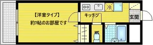広島県広島市南区南蟹屋1【マンション】の間取り