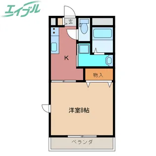 Orange PAC【2階】の間取り