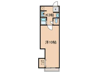 アンシャンテ武庫之荘【2階】の間取り