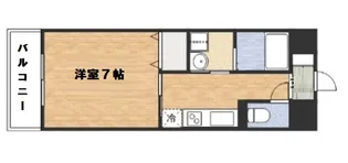 CASA京橋【1階】の間取り