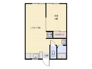 カームベルデ【2階】の間取り