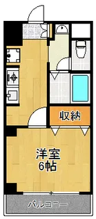 神奈川県川崎市中原区小杉町3【マンション】の間取り