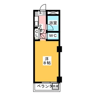 マンション八幡【3階】の間取り