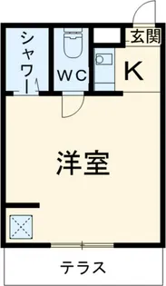 アルカンシェル薬園台【1階】の間取り