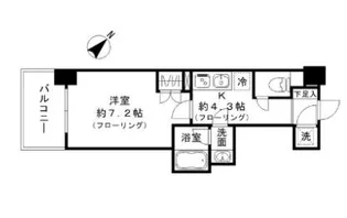 オーチャード【3階】の間取り