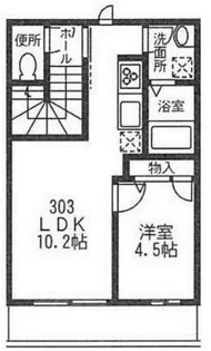 ウルラ東池袋【3階】の間取り