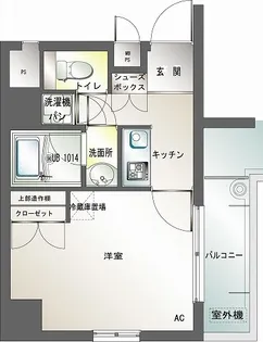 エンクレスト白金【4階】の間取り