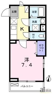 東京都練馬区西大泉5【アパート】の間取り