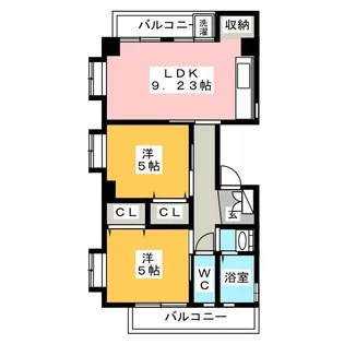 第1小野ビル【4階】の間取り
