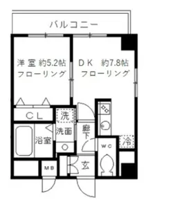 東京都墨田区立川3【マンション】の間取り