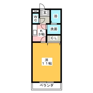 M’s one【2階】の間取り