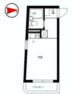 スカイコート板橋【3階】の間取り