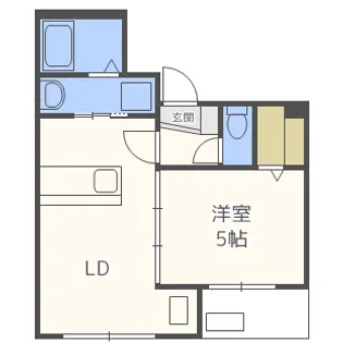 ヴィアラティア【3階】の間取り