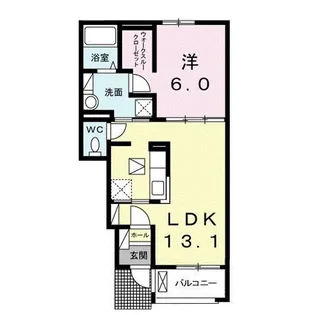 ロックフィールド V【1階】の間取り