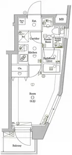 L-Flat板橋区役所前【6階】の間取り