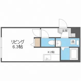 プレジール【4階】の間取り