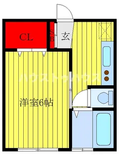 東京都北区田端新町1【マンション】の間取り